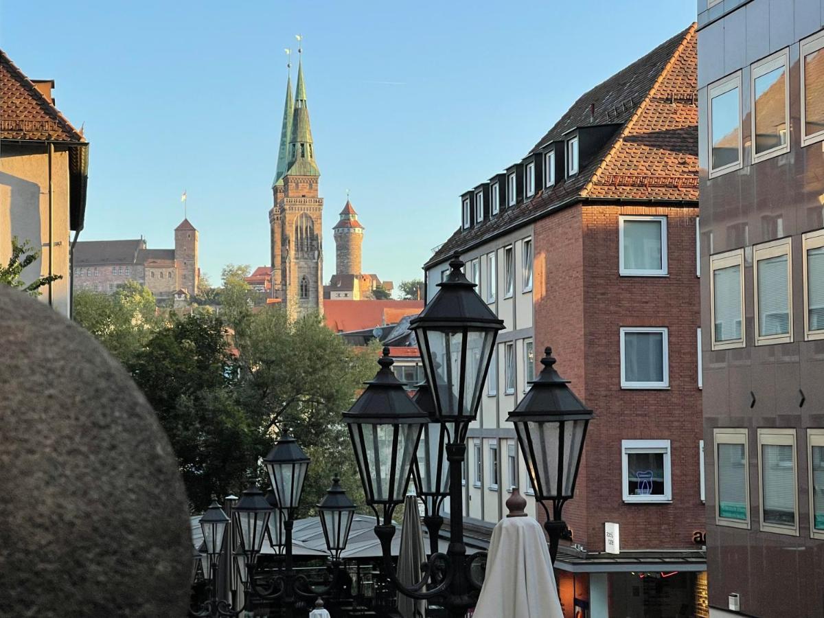 Messeapartment An Der Altstadtmauer Nuremberg Bagian luar foto