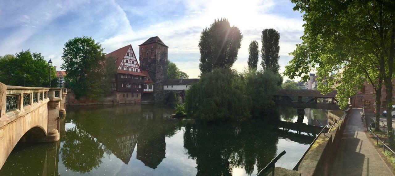 Messeapartment An Der Altstadtmauer Nuremberg Bagian luar foto