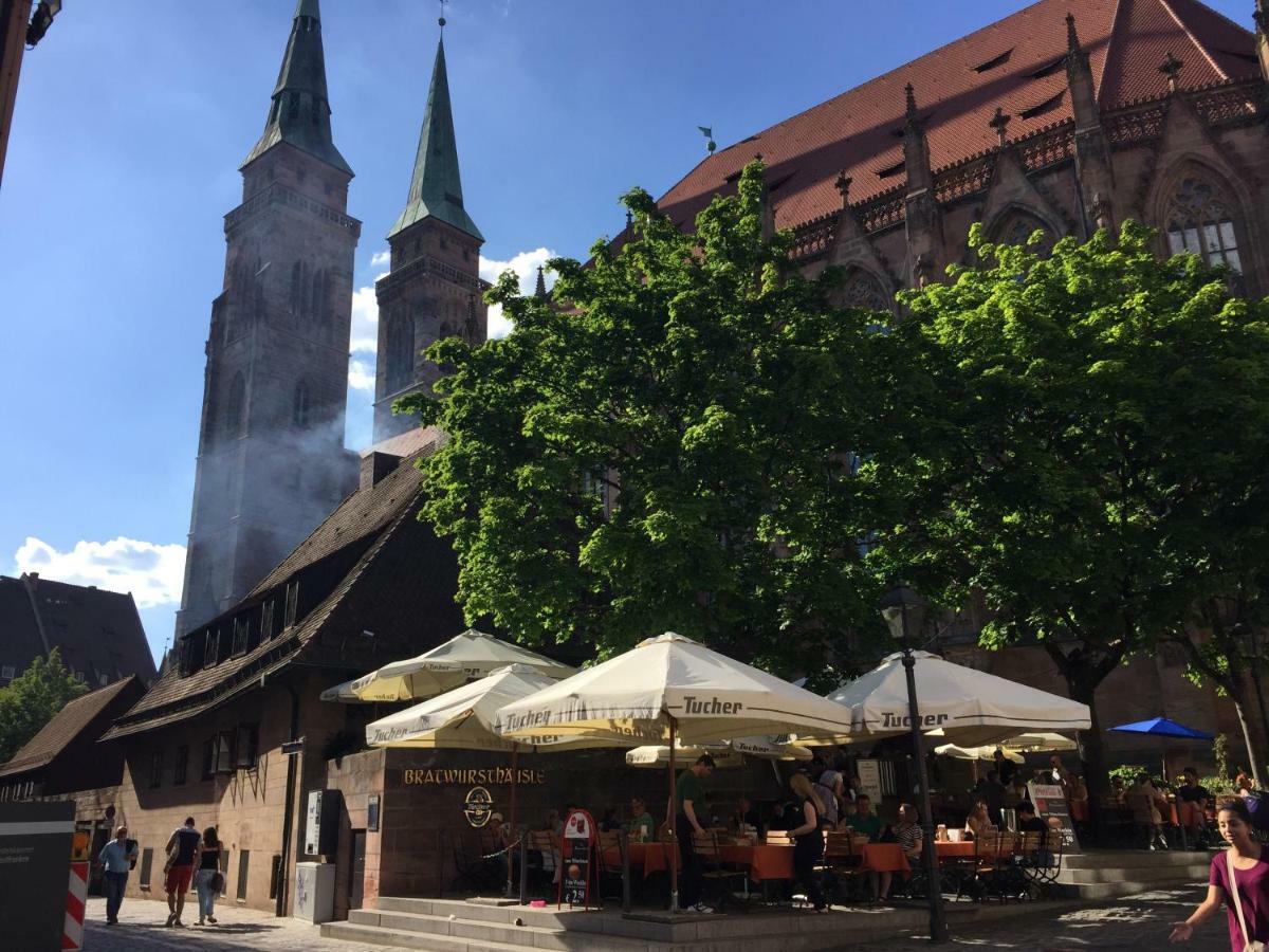 Messeapartment An Der Altstadtmauer Nuremberg Bagian luar foto