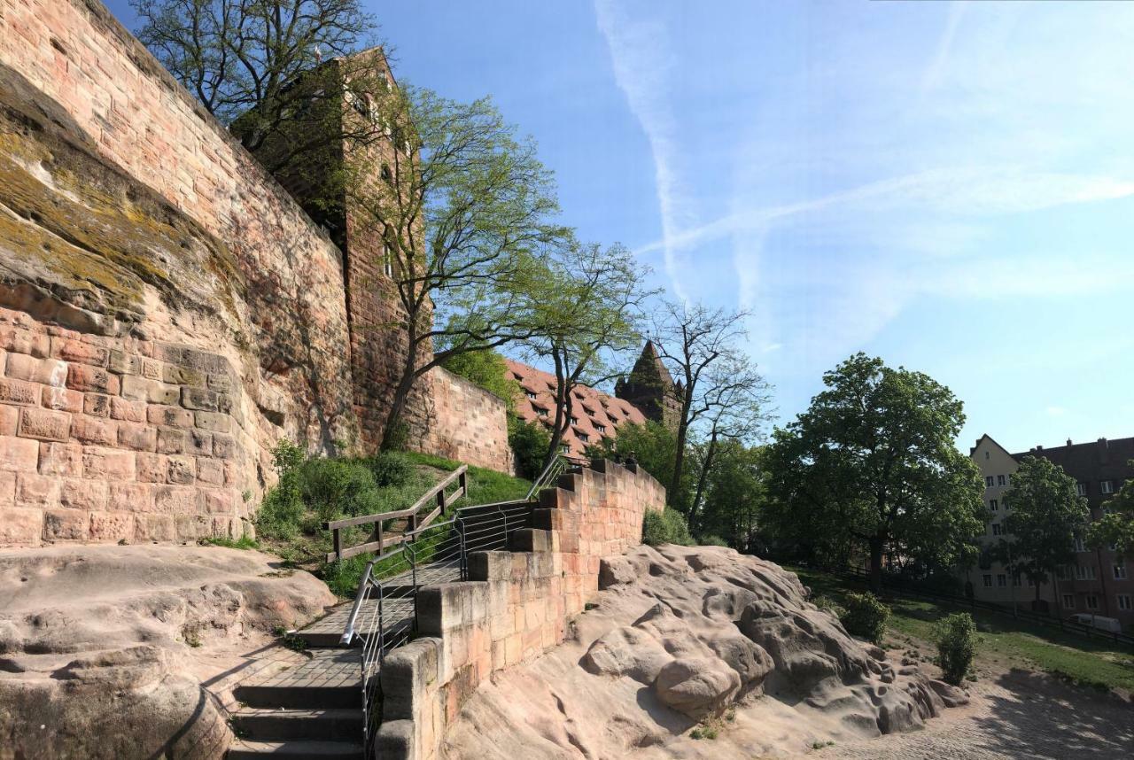 Messeapartment An Der Altstadtmauer Nuremberg Bagian luar foto